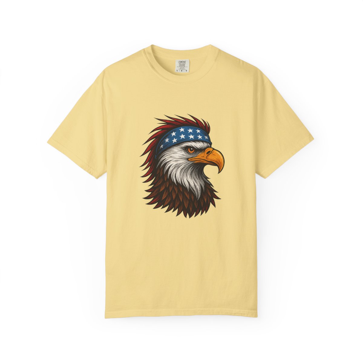 Majestic Bald Eagle 4th of July Patriotic T-Shirt - alternate angle 3, merchandise