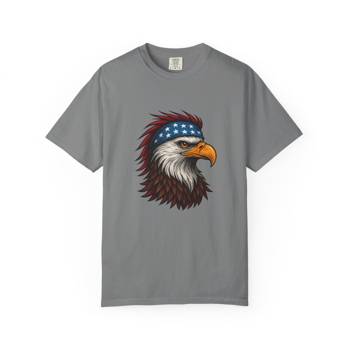Majestic Bald Eagle 4th of July Patriotic T-Shirt - alternate angle 2, merchandise