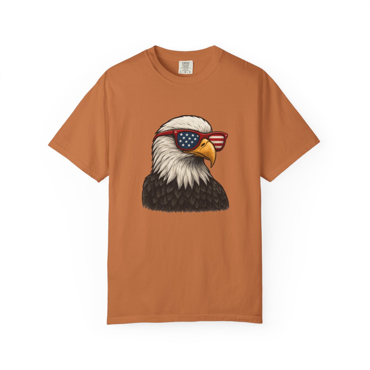 Freedom Bald Eagle Patriotic Sport T-Shirt - alternate angle 2, merchandise
