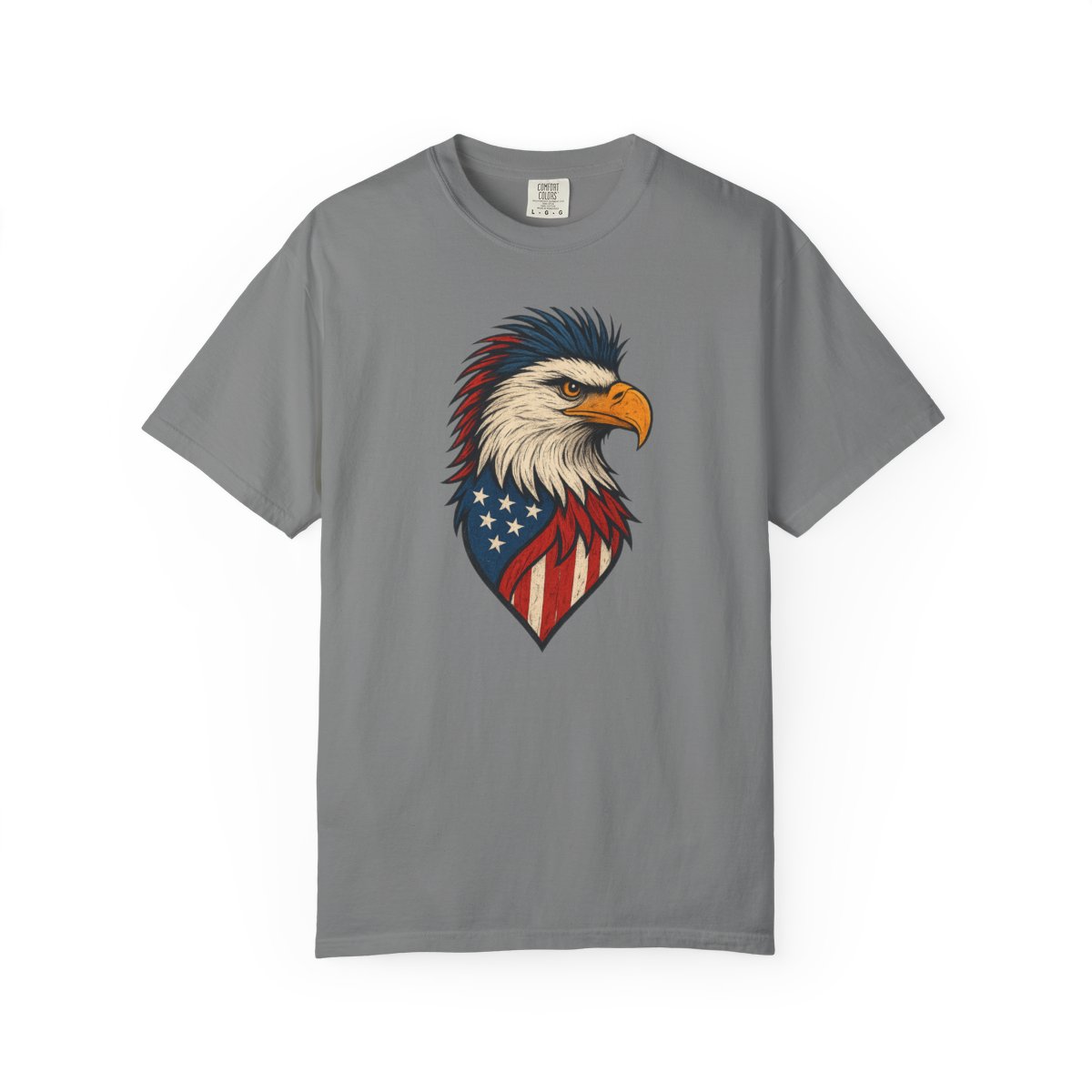USA Independence Day Eagle Patriotic T-Shirt - alternate angle 3, merchandise