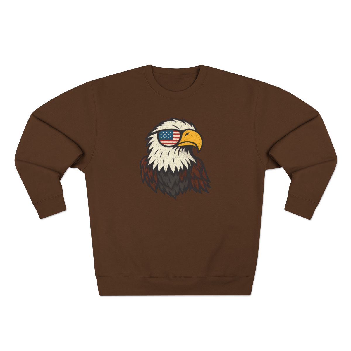America's Birthday Bald Eagle Patriotic Sweatshirt - alternate angle 5, merchandise