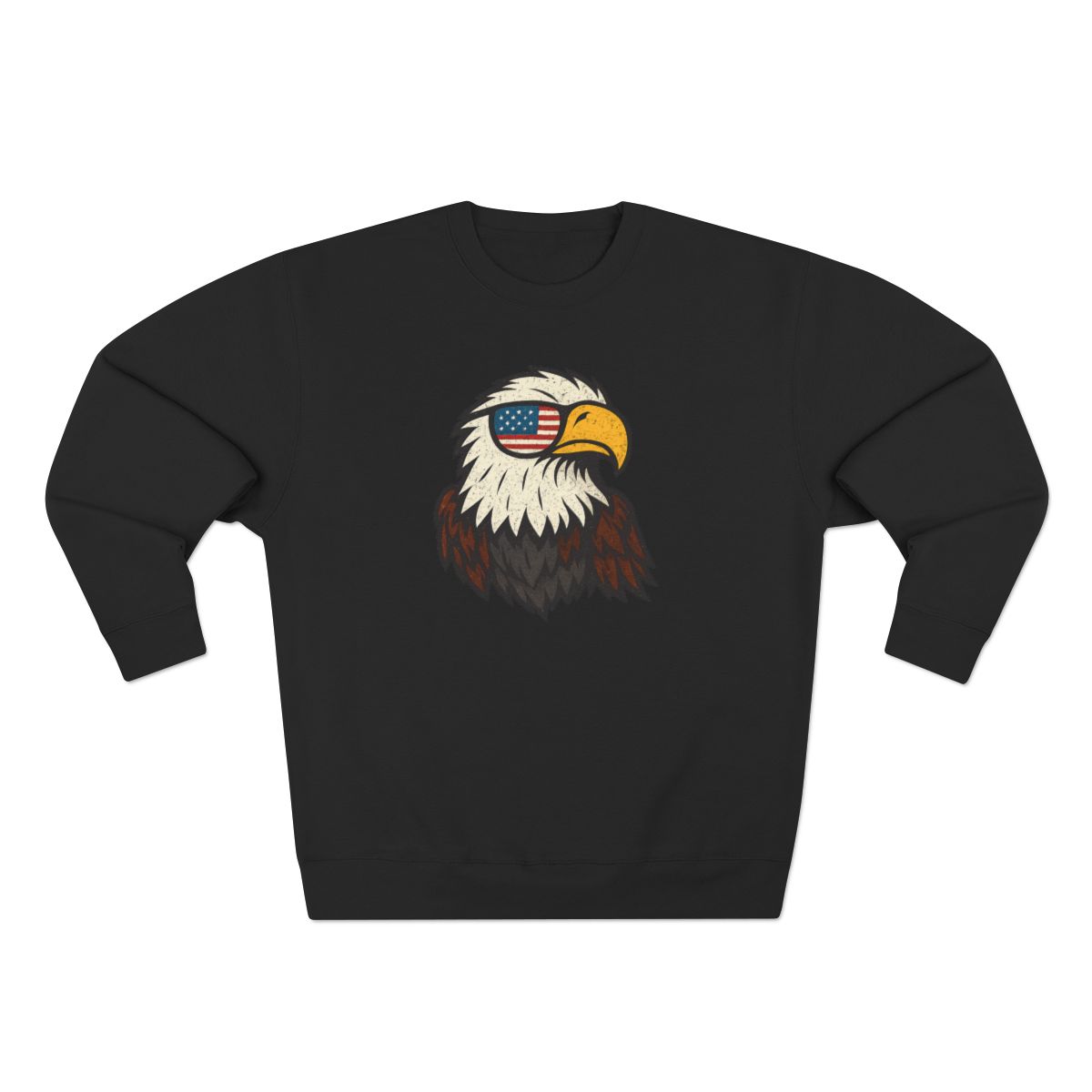 America's Birthday Bald Eagle Patriotic Sweatshirt