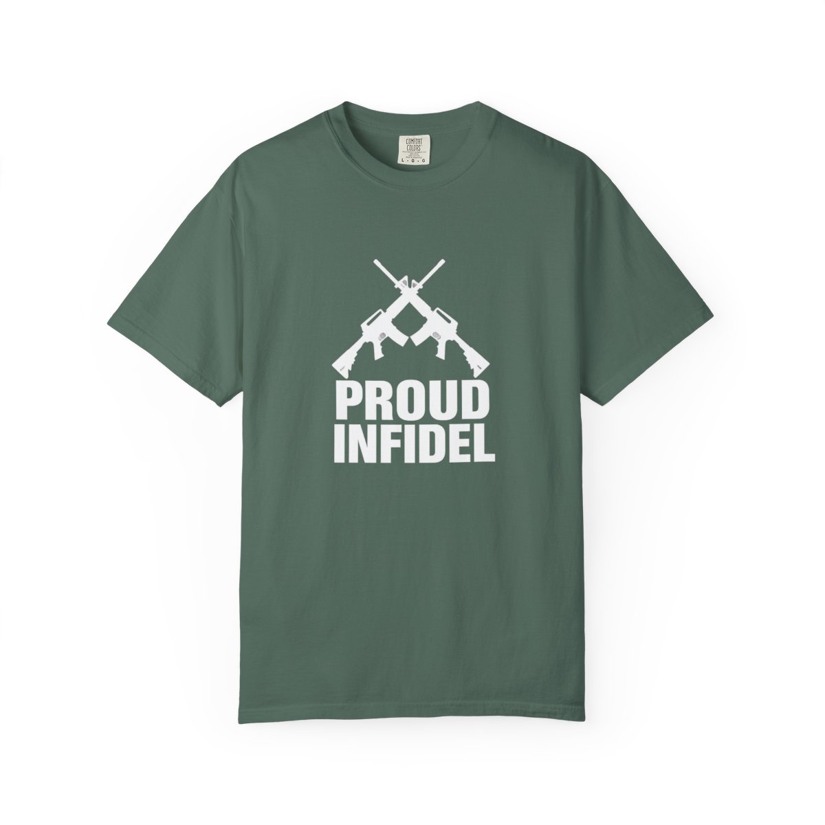 Bold Anti-Terrorism Protest Statement T-Shirt - alternate angle 5, merchandise