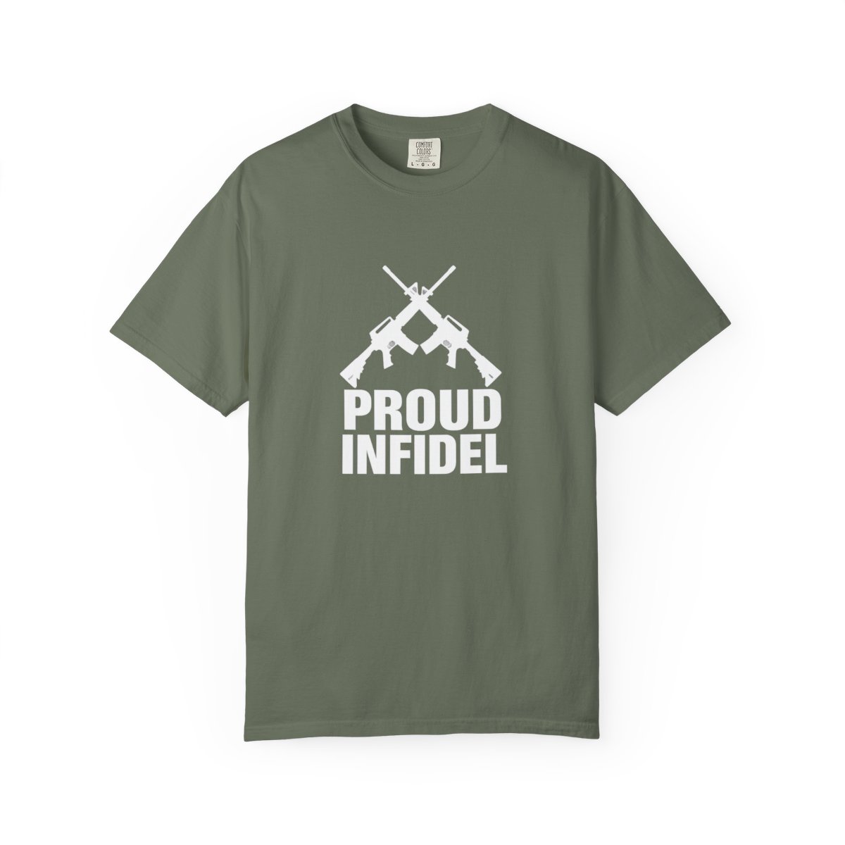 Bold Anti-Terrorism Protest Statement T-Shirt - alternate angle 3, merchandise
