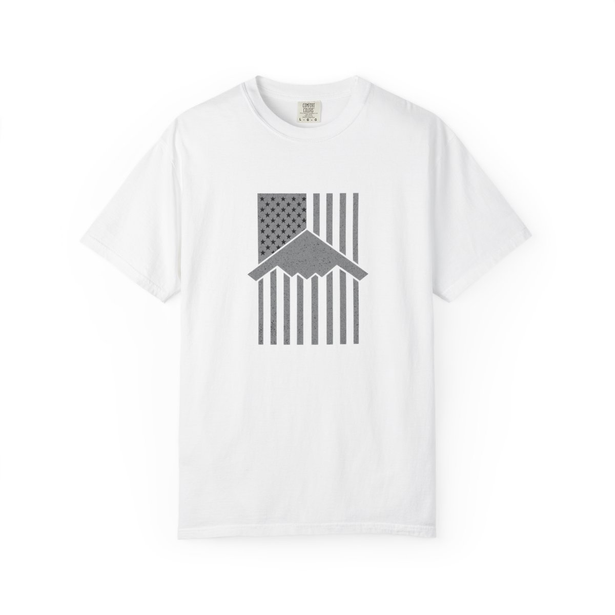 B-2 Spirit Stealth Bomber Patriotic Vintage Flag T-Shirt - Official T-Shirts merchandise