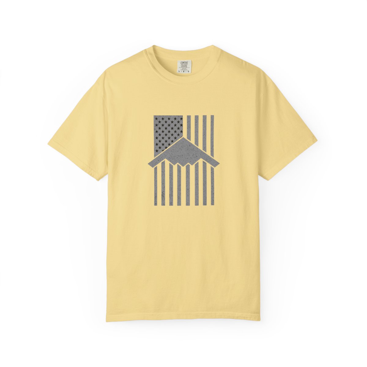 B-2 Spirit Stealth Bomber Patriotic Vintage Flag T-Shirt
