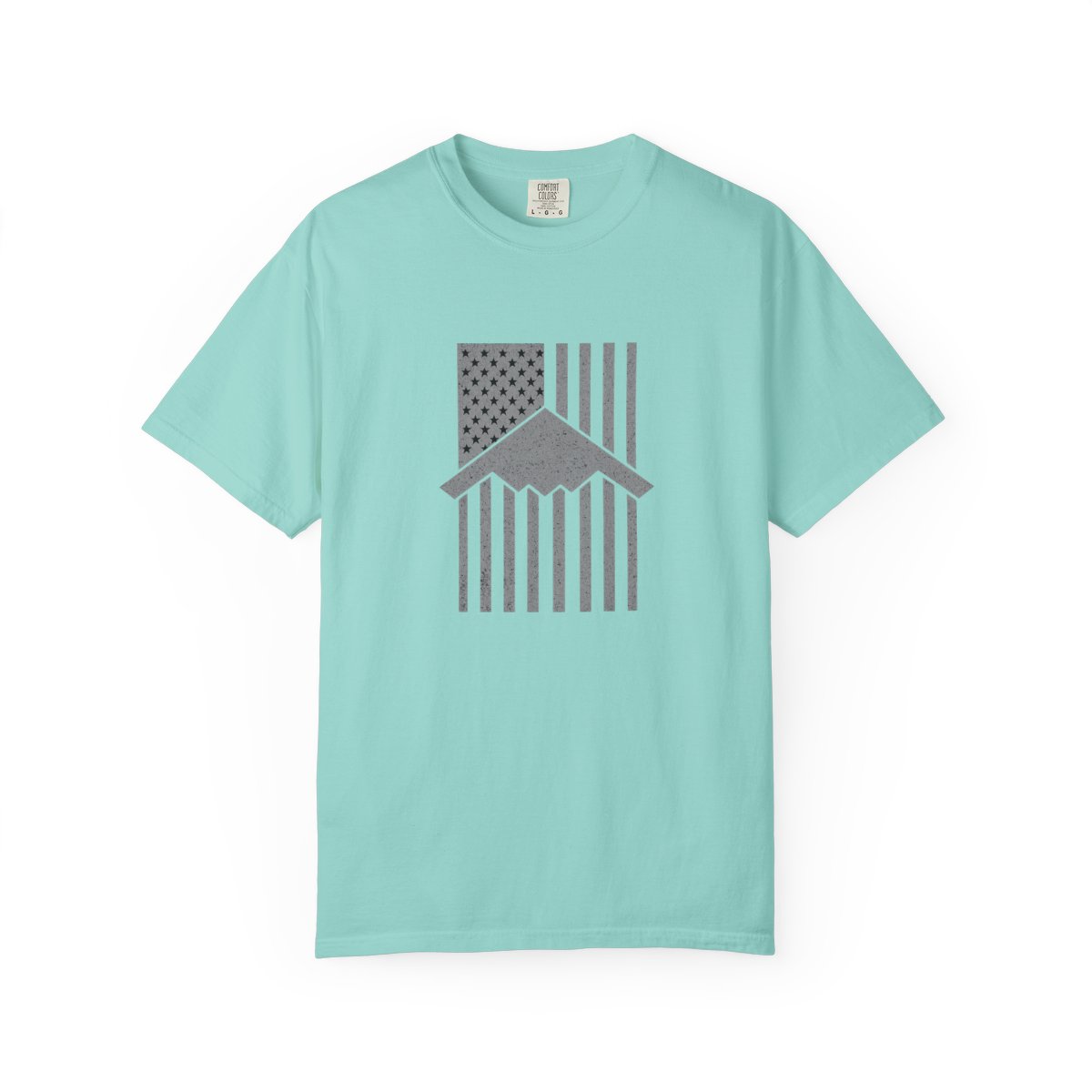 B-2 Spirit Stealth Bomber Patriotic Vintage Flag T-Shirt - Official T-Shirts merchandise