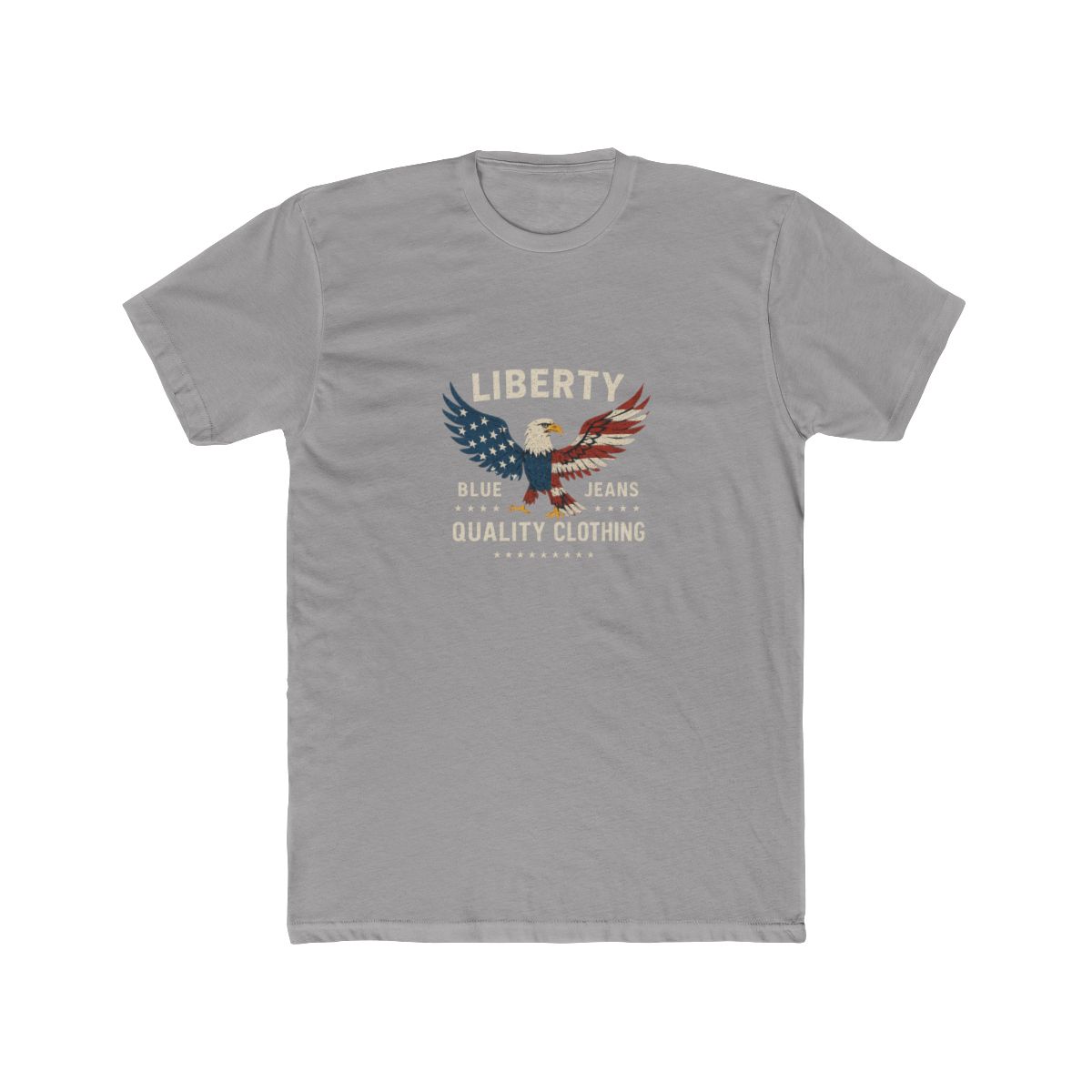 Blue Jeans Bald Eagle Patriotic T-Shirt