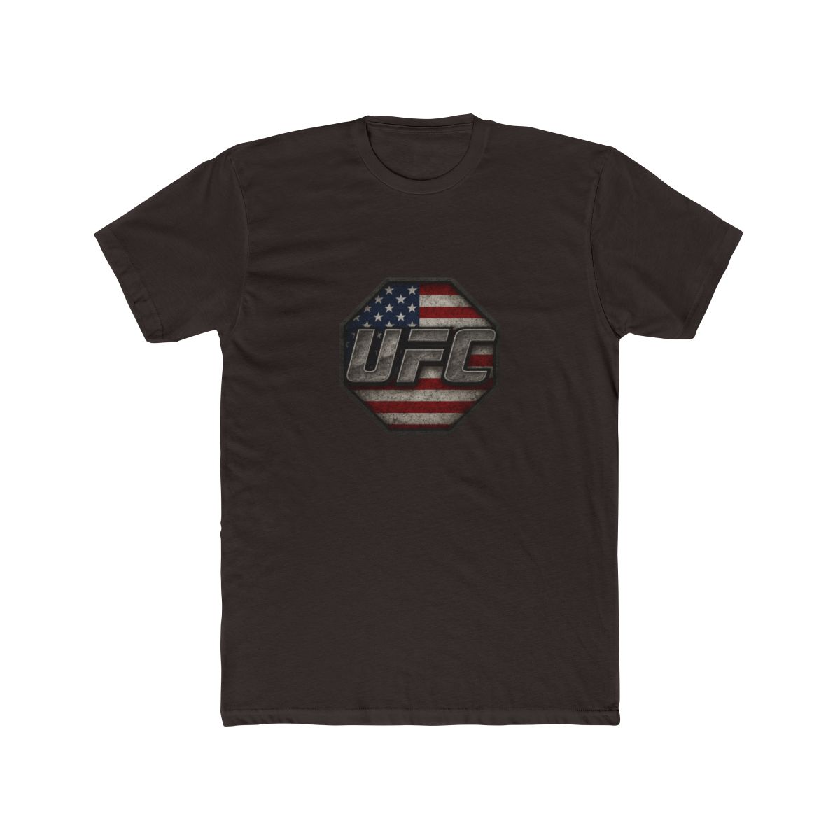 Bold 3D UFC USA Flag Patriotic T-Shirt - alternate angle 3, merchandise