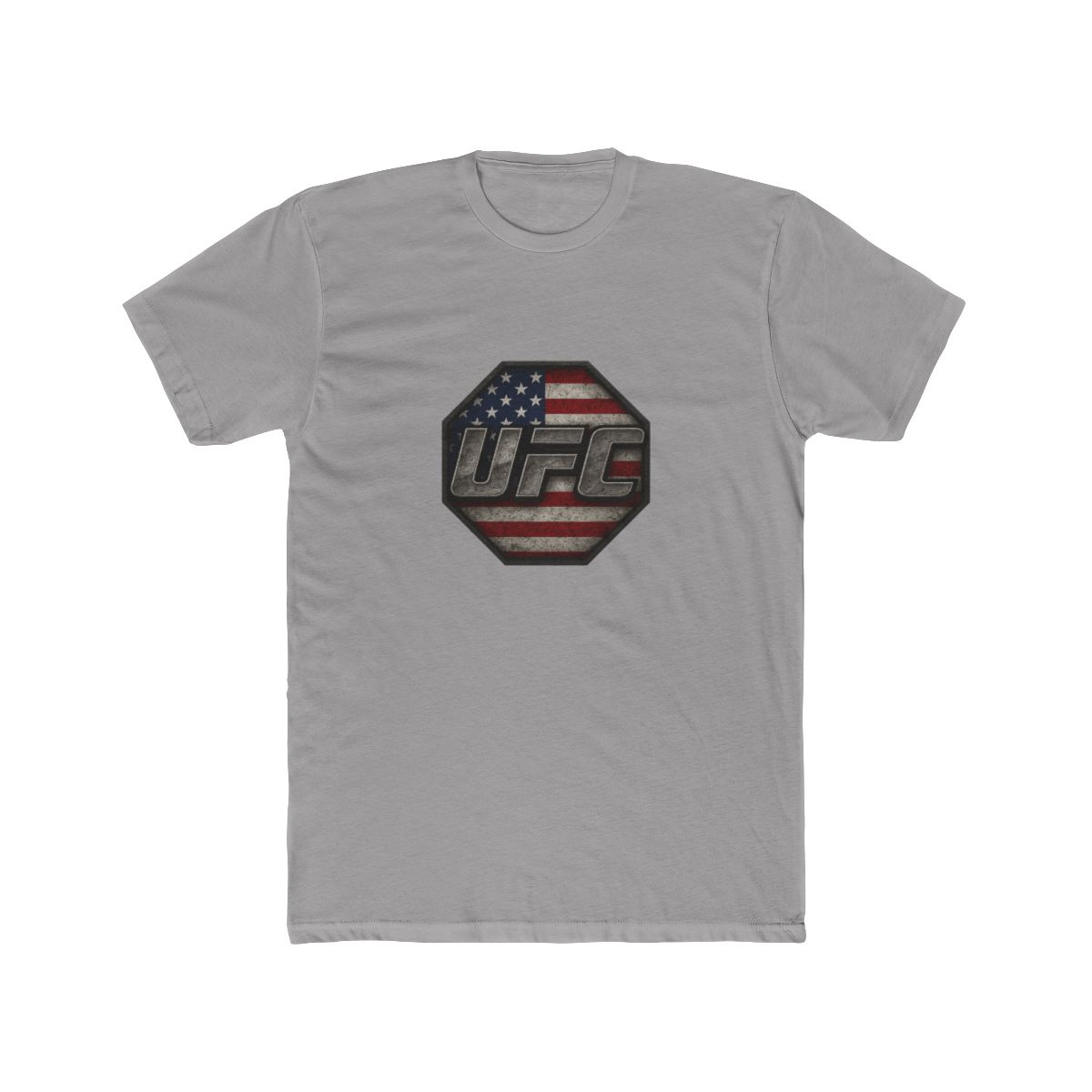 Bold 3D UFC USA Flag Patriotic T-Shirt - alternate angle 2, merchandise