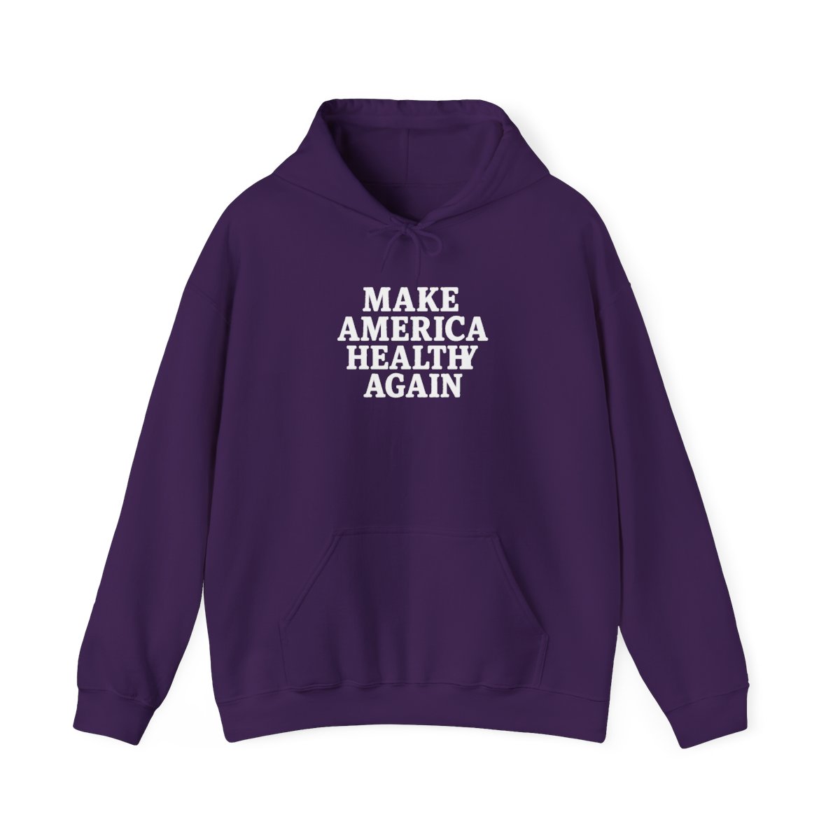 Make America Healthy Again Patriotic Fitness Hoodie