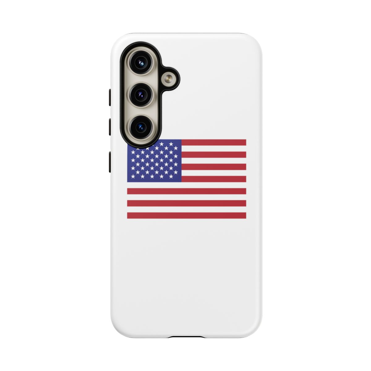 Patriotic Presidio USA Flag iPhone 15 Pro Case - alternate angle 2, merchandise