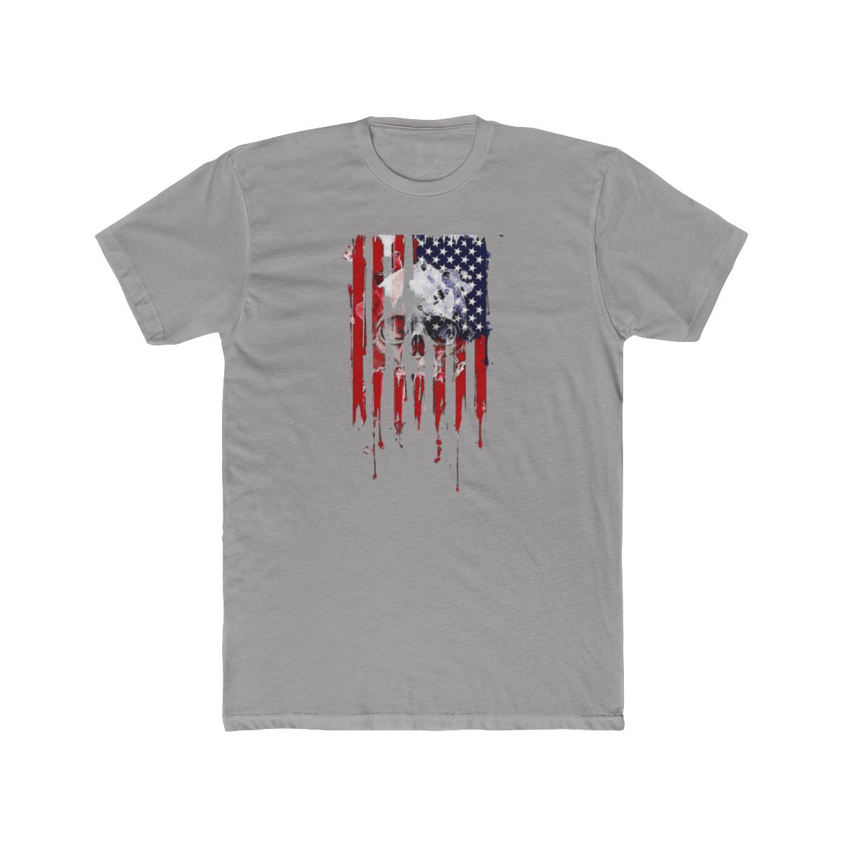 American Flag Skull Graphic T Shirt - Edgy Patriotic Statement - Official T-Shirts merchandise